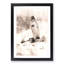 Owl in Flight in Abstract - Picture Frame Graphic Art Print-55735533-55735534