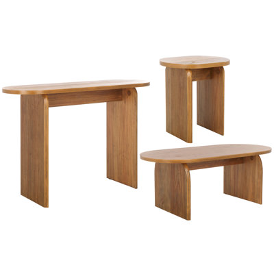Bearl 3 - Piece Living Room Table Set