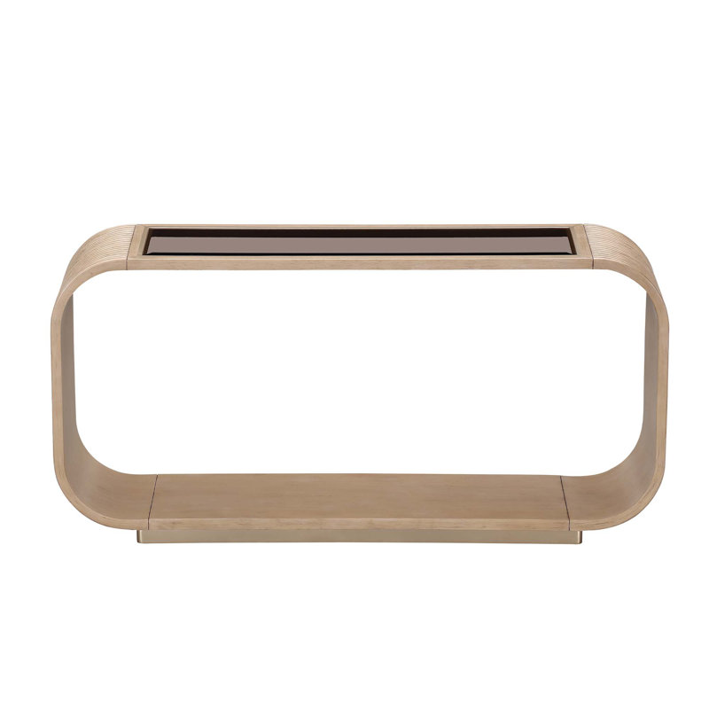 West Kensington Console Table, Medium Yellow Wood
