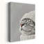 Mignon chat, art contemporain classique abstrait avec fleur de chat-1275783189