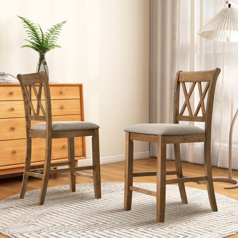 Cashay Upholstered Counter Stool