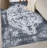 Devonie Oriental Flatweave Performance Black Machine Washable Area Rug-368048924