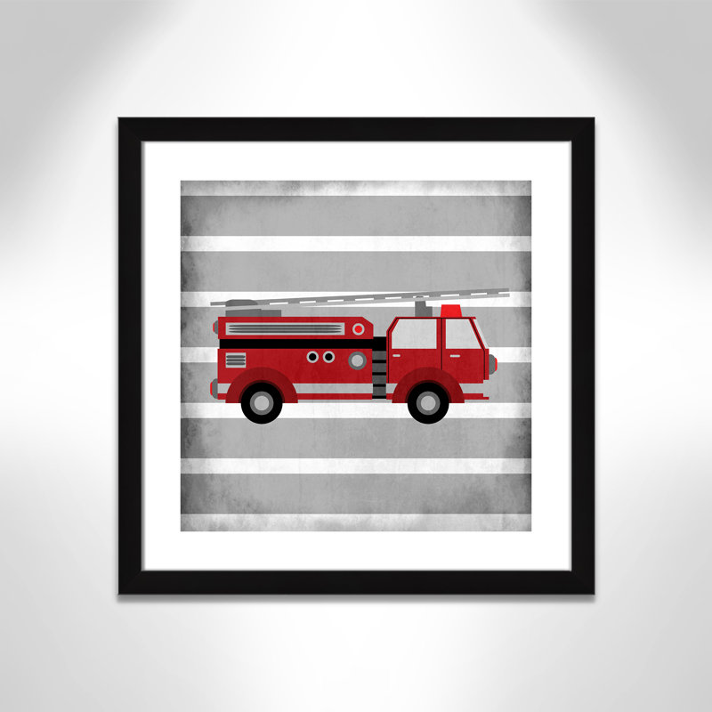 Adhésif décoratif en rouge 1 pi, H 22,5 po x l 22,5 po x P 0,6 po, Encadré plat noir