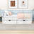 Twin Size Storage Platform Bed with Drawers-355773516