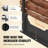 102" W x 14.2" D Metal Log Rack
