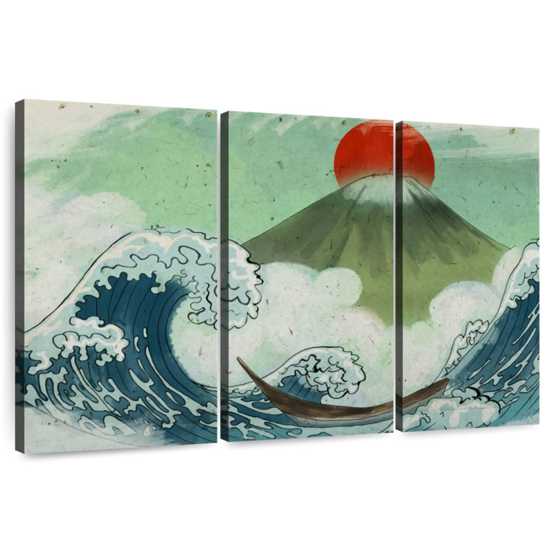 Alvord Great Waves, H 36 po x l 57 po