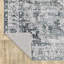 Tapis oriental antidérapant bleu / ivoire Soloman-1611399269