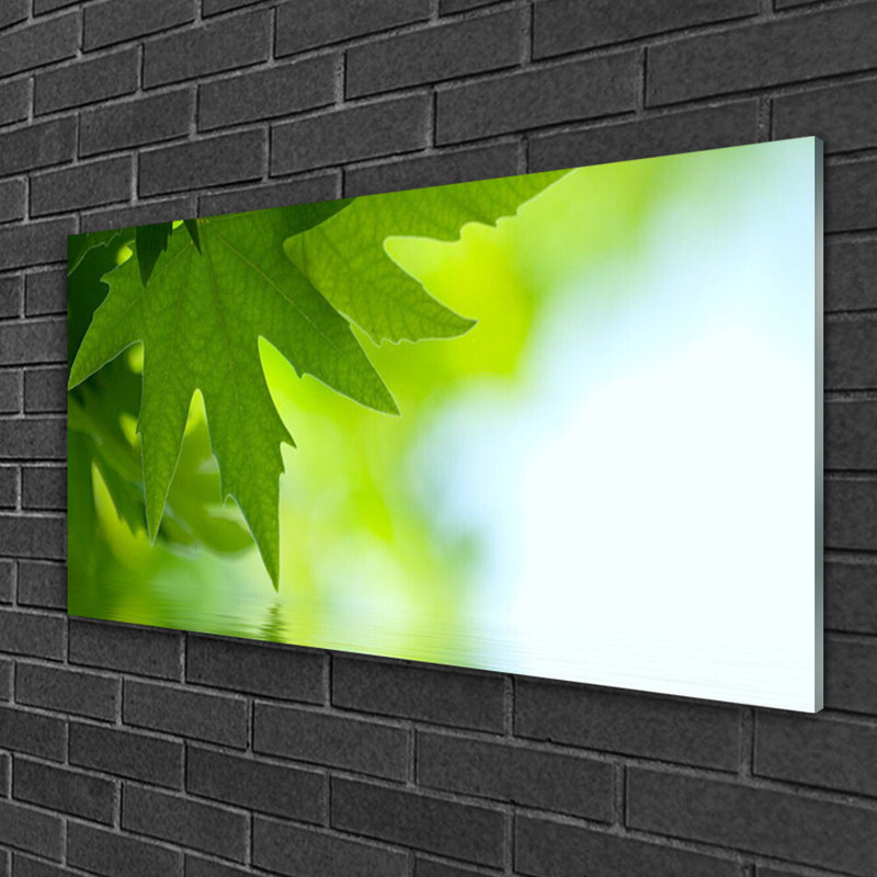 Nature Leaves - No Frame Print on Glass