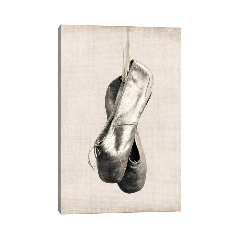 Point Shoes - Print on Canvas, 66.04 cm H x 45.72 cm W x 1.91 cm D, Wrapped Canvas