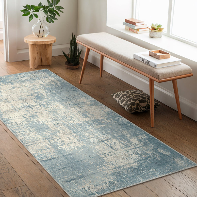 Abstract Area Rug, Rectangle 80 x 150 cm