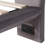 Full Size Upholstered Platform Bed Frame, Floating Bed with Sensor Light and 2 Large Backrests, Stylish Platform Bed with 2 sets of USB Port and Socket on each rear Bed Leg