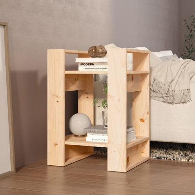 Gamin 57cm H x 41cm W Solid Wood Etagere Bookcase