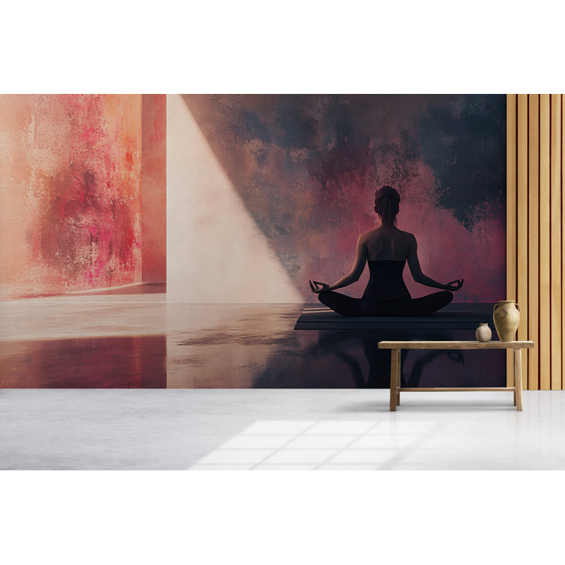 Papier peint Modern Modern Studio, L 75 po x l 50 po, Peler et coller