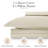 Southshore Fine Linens Southshore Basics Duvet Cover Set in Bone, 90 GSM Double-Brushed Microfiber Bedding with Hidden Zipper Closure and Corner Ties, 2 King Pillow Shams, King/California King-1467573-1467572