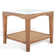 Tamilla Glass Top End Table