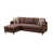 Tissu chocolat sélectionné