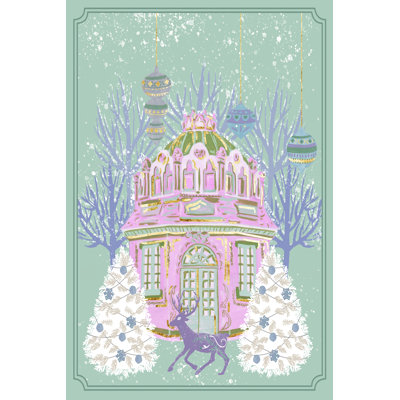 Winter Holidays VI by Melissa Wang - Wrapped Canvas Print