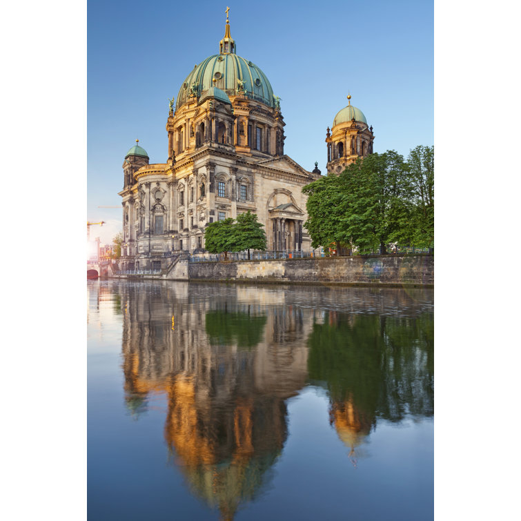Bromfield Berlin Cathedral by RudyBalasko - Wrapped Canvas Print
