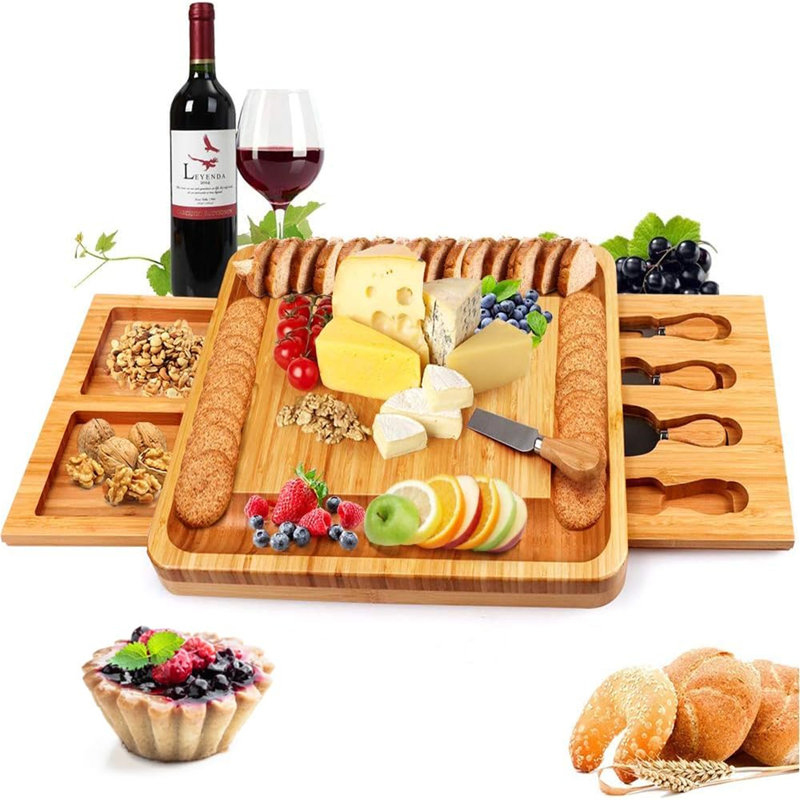 Union Rustic Bamboo Cheese Board