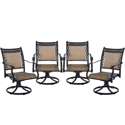 Kamas Outdoor Dining Armchair with Cushions