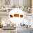 Hendrix Velvet Channel Tufted Living Room Set -81912055