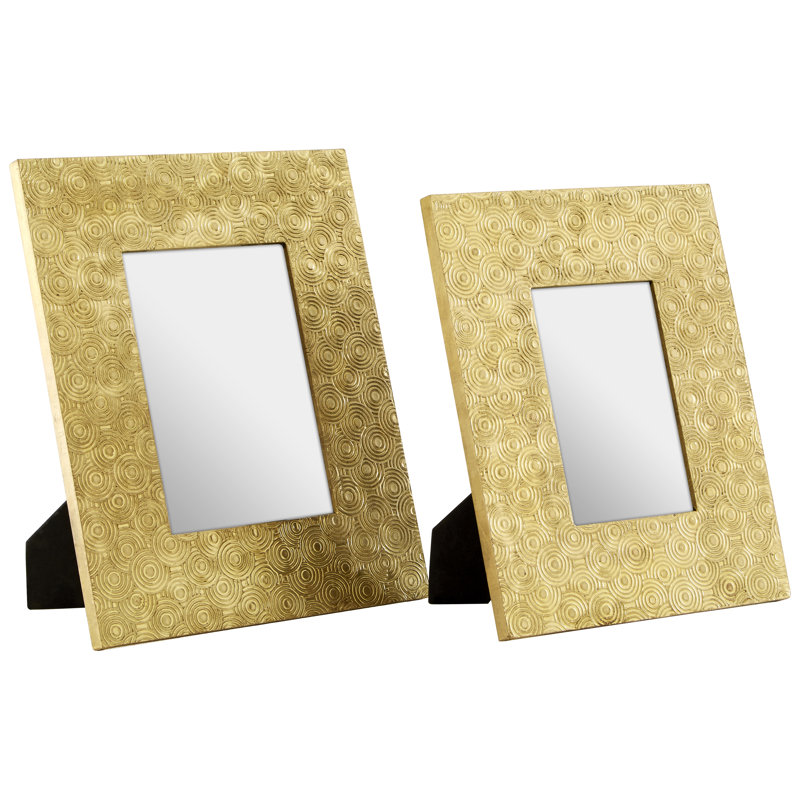 Adira Gold Embossed Picture Frame, 28cm H x 23cm W x 1cm D