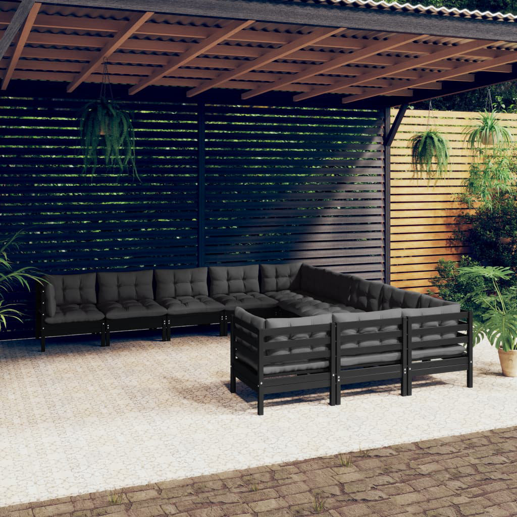 Gartensofa Janeil mit Kissen