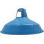 16cm H Metal Lamp Shade in Blue