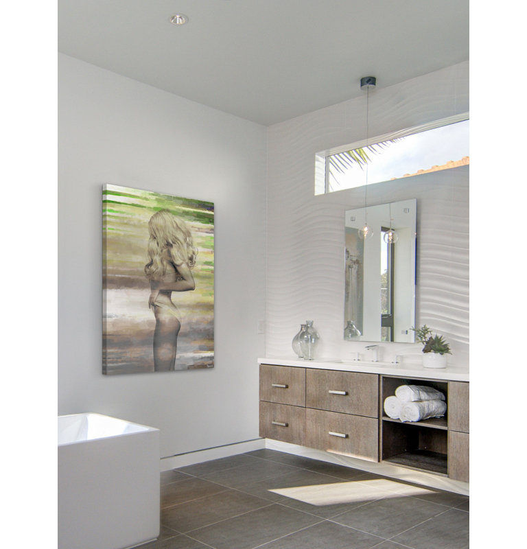 1 Piece Wrapped Canvas Painting, 45cm H x 30cm W