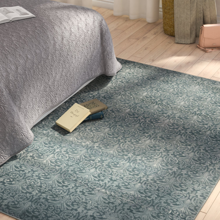 Tapis bleu Boone