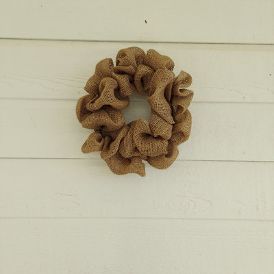 Couronne de toile de jute 10 po