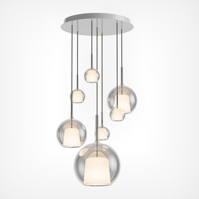 Glo Round Chandelier Pendants