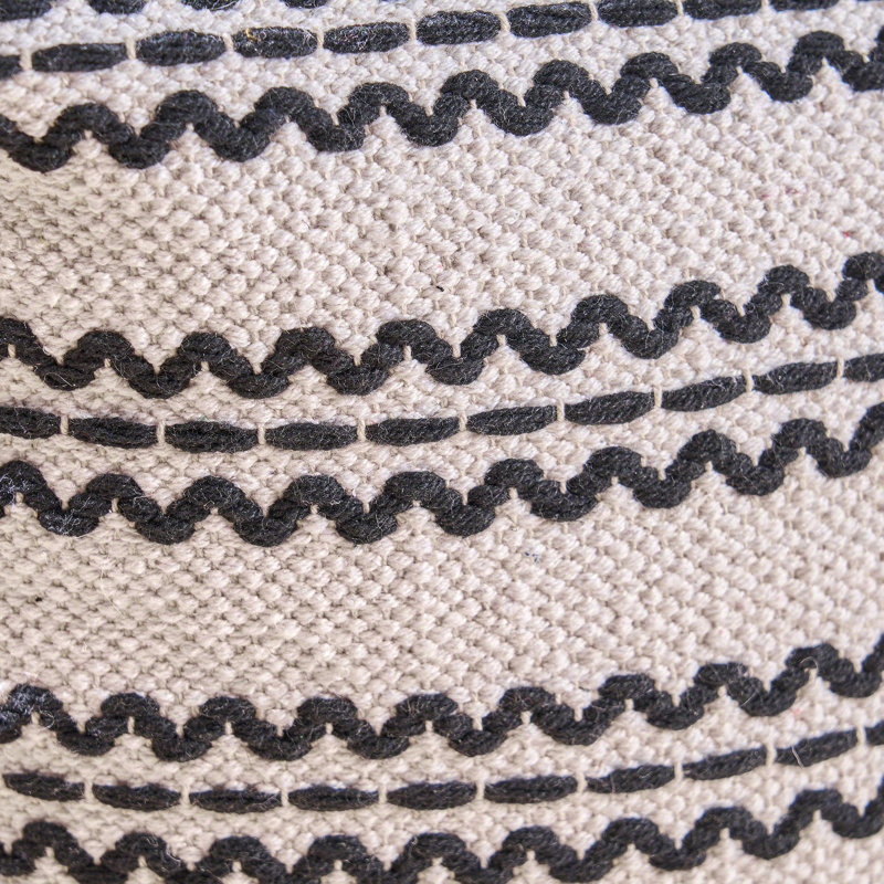 Handcrafted Fabric Pouf