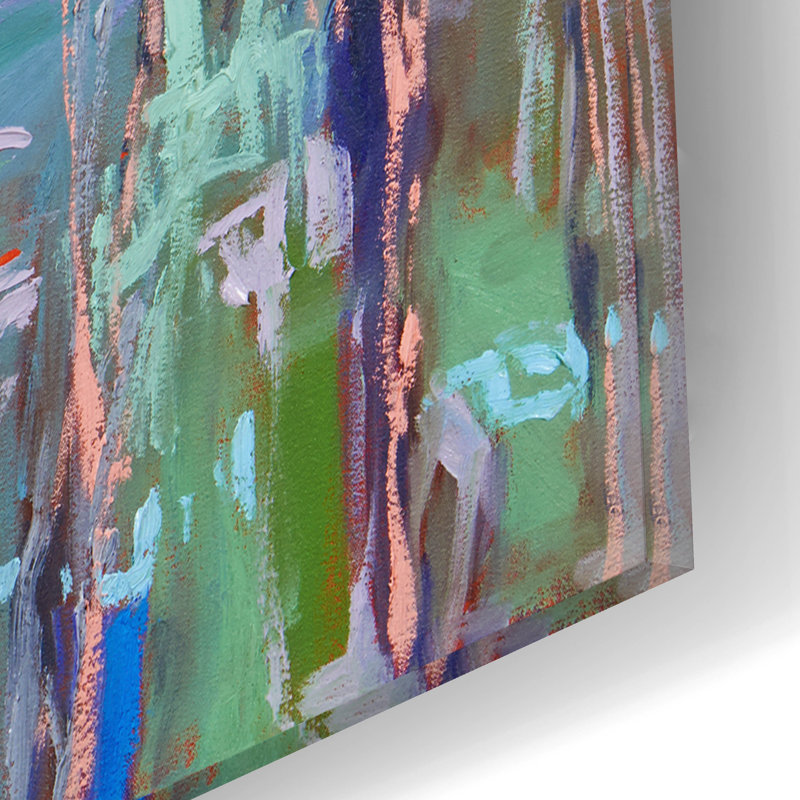 " Winding Through " by Jane Schmidt, 12" H x 16" W