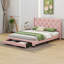 Lit plateforme tapissier Blasford-1246144311