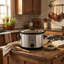 Crock-Pot 3 qt Silver Stoneware Slow Cooker