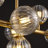 Faustena 12 - Light Dimmable Bubble Glass Sputnik Modern Linear Chandelier-755980353
