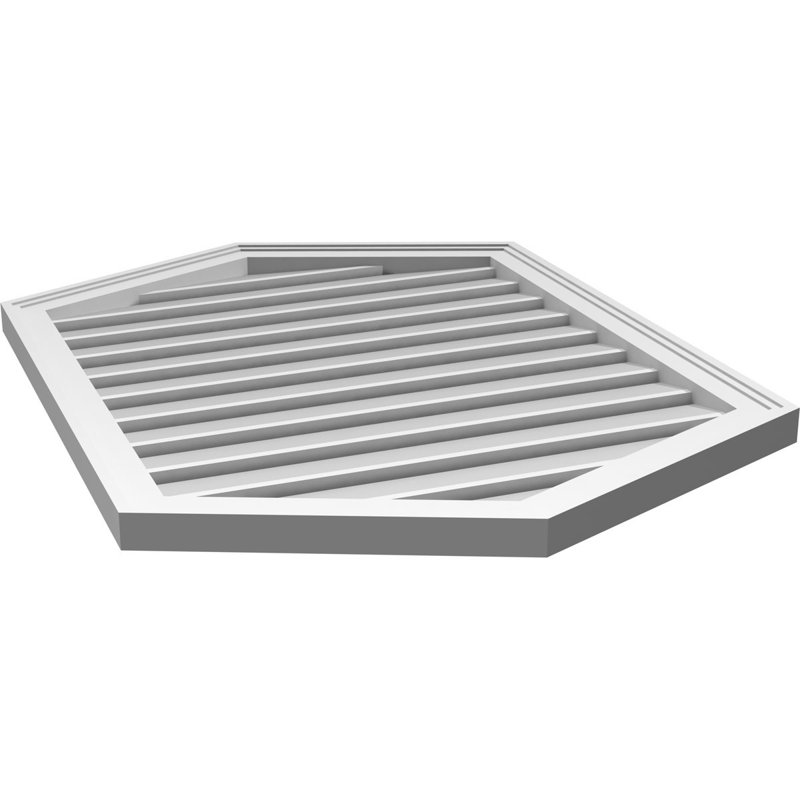 Pente verticale verticale en uréthane 5 pi, H 38 po x l 28 po x P 1,5 po