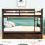 Lit superposé en bois multi-fonctionnel détachable sur lit double avec lit gigogne escamotable