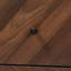 Table de chevet 2 tiroirs Cole-Zachary en brun