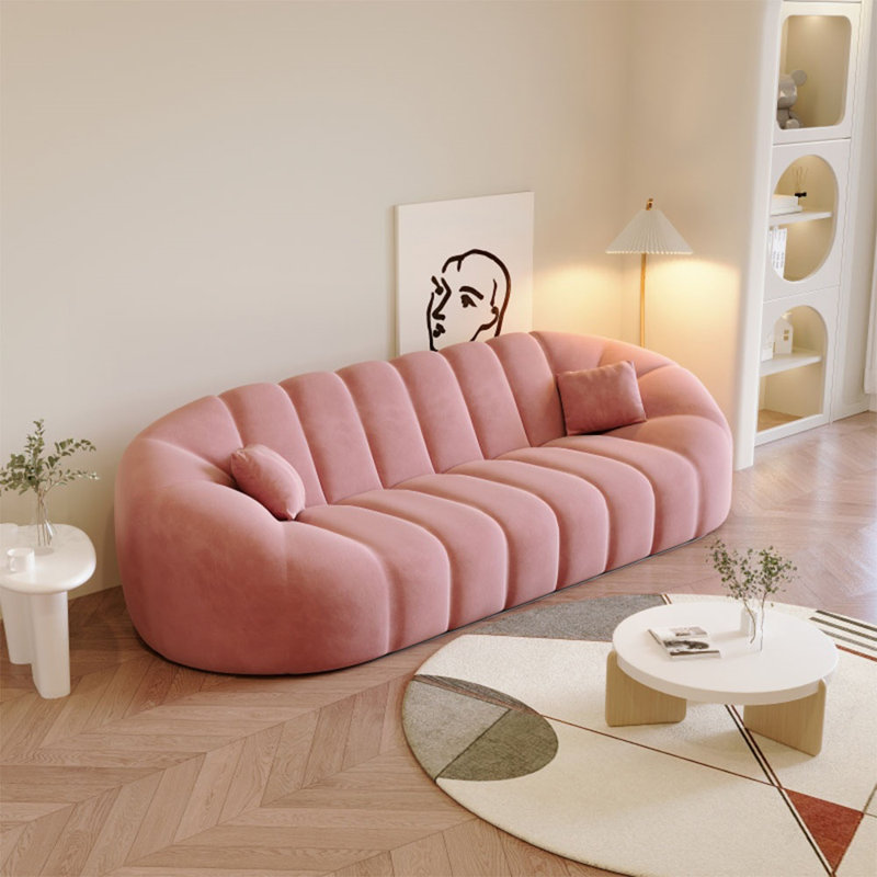canapé de salon style, Rose