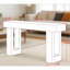 Console en bois, table d'appoint, table de salon rectangulaire derrière le canapé-1561663706-1561663687