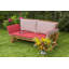 Aardhna 513.08cm Wide Acacia Loveseat with Cushions