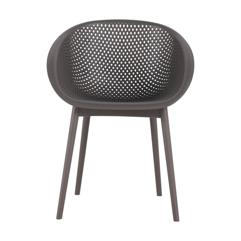 2 Modern Indoor/Outdoor Warm Grey All-Weather Lounge Chairs, Lightweight For Patio, Beach, Living Room, Material, , -, , , Easy Setup, Floor-Safe, Mesh Weave, Ergonomic Support, &