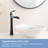 Single Hole Single Handle Bathroom Vessel Sink Faucet In Matte Black-116142441
