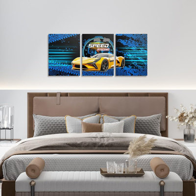 3 Piece Wrapped Canvas Print