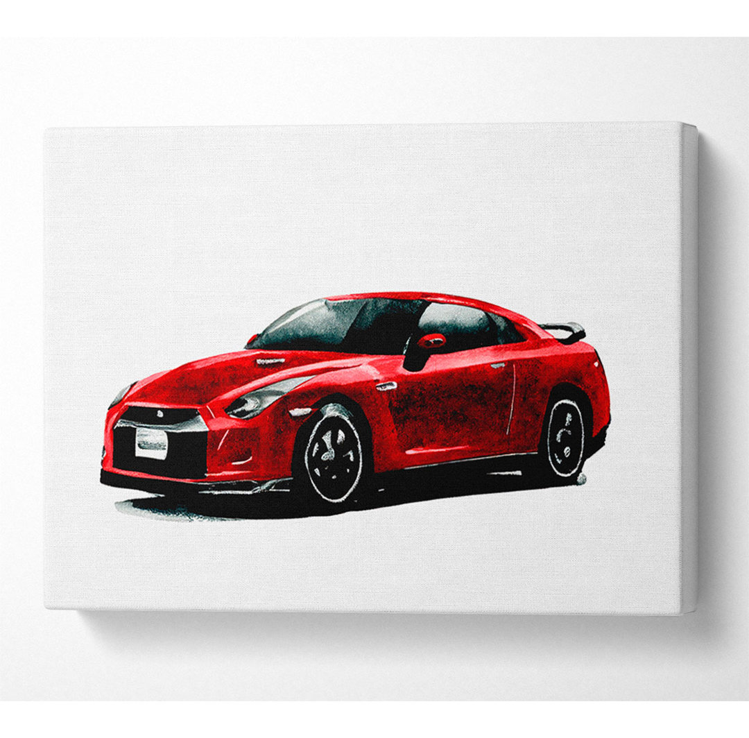 Nissan Skyline - Gerahmte Leinwandkunstdrucke