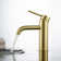Circular Single-Hole Single-handle Bathroom Faucet