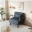 Fauteuil-lit convertible de 31,5 po, canapé-lit à trois volets avec dossier et coussin réglables, canapé-lit de loisirs avec structure en acier robuste pour la maison et le bureau, fauteuil-lit confortable-753489983