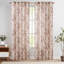 Paire de rideaux semi-transparents à motif floral pivoine Neacsa-1029278595-1029278598